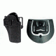 Blackhawk SERPA CQC Belt Loop/Paddle Active Retention Holster, Right Hand, Carbon Black, 1911 Commander, 410042BK-R
