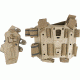 BlackHawk S.T.R.I.K.E. SERPA Combo Kit MD-LG - Coyote Tan - Left Hand 40SC02CT-L