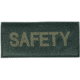 Blackhawk Safety Patch (Green on Black)