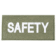 Blackhawk Safety Patch (White on Green)