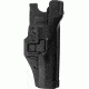 Blackhawk SERPA Level 3 ALS Duty Holster, Left Hand, Black, Matte - Glock 20/21/37/38, M&amp;P .45 44H113BK-L