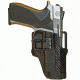 Blackhawk SERPA CQC Belt Loop/Paddle Active Retention Holster, Right Hand, Carbon Black, S&amp;W 5900/4000, 410010BK-R