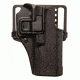 Blackhawk Serpa CQC Concealment Holster with Matte Finish w/Belt Loop and Paddle, Black, Right Hand, Glock 43, 410568BK-R