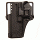 Blackhawk Serpa CQC Concealment Holster with Matte Finish w/Belt Loop and Paddle, Matte Black, Left Hand, Smith &amp; Wesson M&amp;P Shield, 410563BK-L