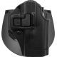 BlackHawk Serpa CQC Concealment Holsters w/ Matte Finish, Taurus PT24/7, Right Hand, Matte, Black, 410529BK-R