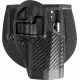 Blackhawk SERPA CQC Belt Loop/Paddle Active Retention Holster, Right Hand, Carbon Black, Beretta Storm PX-4, 410028BK-R