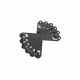 Blackhawk Speed Clips, Six Pack, #7, Black, Size - 7in, 38C706BK