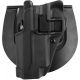 BlackHawk Sportster SERPA CMG Paddle Holster, Smith &amp; Wesson Model 5900/Smith &amp; Wesson Model 4000, Right Hand, Matte, Gunmetal Gray, 413510BK-R