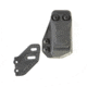 BlackHawk Stache OWB 2-Slot Belt Loop, Black, Bag, 416A07BK