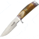 Blackjack Classic Model 124 Stag Fixed Blade Knife, 7in, A2 Tool Steel, Drop Point, Stag Bone Handle BCB124S