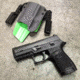 BlackPoint Tactical Mini Wing Kydex IWB Holster, Fits Glock 43X, With 15 Degree Cant, Right Hand, Black, 115947