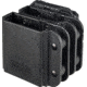 Blade-Tech Revolution AR-15/M4 Double Mag Pouch, Rear, Small TMMS, Black, Left Hand AMMX0074AR15DBMMMRBLKLH