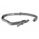 Blue Force Gear Vickers 221 2-to-1 Unpadded Sling, RED Swivel Version w/Nylon Adjuster and Hardware, Wolf Gray VCAS-2TO1-RED-125-AA-WF
