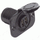 Blue Sea Systems 12VDC Sckt 2 USB Charger 5V 2.1A, Black BS-1016