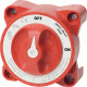 Blue Sea Systems E Ser. Batt Sw, 1 Ckt On-Off, Red BS-9003E