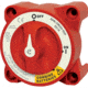 Blue Sea Systems E Ser. Batt Sw, 2 Ckt on-Off-Both, Red BS-5511E
