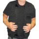 Blue Stone Safety Black Concealment Vest With Removable Ballistic Panel, Black, Xl C566-BP-004