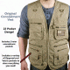 Blue Stone Safety Khaki Concealment Vest, Tan, Medium C567-002