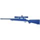 Blueguns Remington Model 700 Training Guns, Unweighted, w/o Light/Laser Attachment, Rifle, w/Leupold Scope, Blue, FS700S