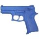 Blueguns Smith &amp; Wesson Model 6906 Training Guns, Weighted, No Light/Laser Attachment, Handgun, Blue, FS6906W