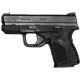 Blueguns Springfield Armory XD-S 3.3in Training Guns, Not Weighted, No Light/Laser Attachment, Handgun, Black, FSXDS3.3B