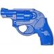 Blueguns Ruger LCR Training Guns, Not Weighted, Crimson Trace CTC Laserguard, Handgun, w/C.T. Laser Grip, Blue, FSLCRCT