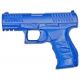 Blueguns Walther PPQ Training Guns, Weighted, No Light/Laser Attachment, Handgun, Blue, FSPPQW