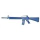 Blueguns Universal AR-15 Training Guns, Weighted, No Light/Laser Attachment, Rifle, Blue, FSAR15RW
