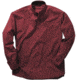 Bob Allen 142K Long Sleeve Vent Back Shirt, RED XXXXL