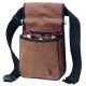 Bob Allen Classic Divided Shell Pouch w/ Belt, Brown, One Size, 23285