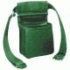 Bob Allen Divided Pouch w/ Belt, GREEN