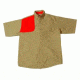 Bob Allen HU126 High Prairie Short Sleeve Hunting Shirt, Tan/Orange, Medium - 14318