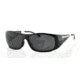 Bobster Traitor Sunglass, Shiny Black Frame with  Metal Temples ETRA001AR