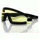 Bobster Wrap Around Goggle, Yellow Lens, BW201Y