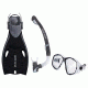 Body Glove Oasis Set Adult Small Black 12814SET-BLK-SM