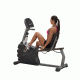 Body Solid B2R Recumbent Bike, Silver B2R