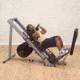 Body Solid Leg Press/Hack Squat, Silver GLPH1100