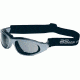 Body Specs BSG-2 Sunglasses, Silver Chrome Frame, Smoke/Clear/Lt. Rust Lens, BSG-2 SILVER FRAME.13