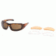 Body Specs Z-001 Bifocal Prescription Sunglasses, Demi Frame, Z-001 DEMI FRAME.4BI