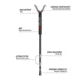 BOG Havoc Shooting Stick Monopod, Black, 1100477
