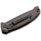 Boker 01BO483 Intention II Folding Drop Point Plain D2 Steel Blade Brown G10 Ha