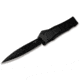 Boker USA Dagger Automatic Folding Knife, 3.39in, D2 Steel, Double Edge Blade, Aluminum Black Handle, 06EX244