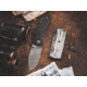 Boker 111103Dam Tiger-Damast Pocket 3.35 Damascus Blade Micarta Handle