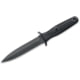 Boker Applegate A-F Combat I Fixed Blade Knife, 6 in, Black 440C Stainless Steel Blade, Double Edge Blade, Synthetic Handle, Black, Kydex Sheath, 120543B