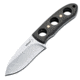 Boker Fitz Neck Knife, Black Carbon Fiber Handle, Plain w/Sheath, NO B-02BO278
