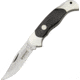 Boker Lockback Horn Folding Knife, 440C stainless clip point blade, Buffalo horn handle, 112007