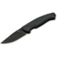 Boker Plus Karakurt Automatic Folding Knife, 3.07in, 154CM, Black Blade, Aluminum Black Handle, 01BO365