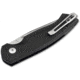 Boker Plus Karakurt Automatic Folding Knife, 3.07in, 154CM, Uncoated Blade, Aluminum Black Handle, 01BO363