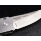 Boker Plus Kwaiken Compact Automatic Folding Knife, 3.07in, 154CM, Aluminum Silver Handle, 01BO253