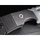 Boker Plus Little Dvalin Tanto Fixed Blade Knife, 3.15in, D2, G10 Black Handle, 02BO034